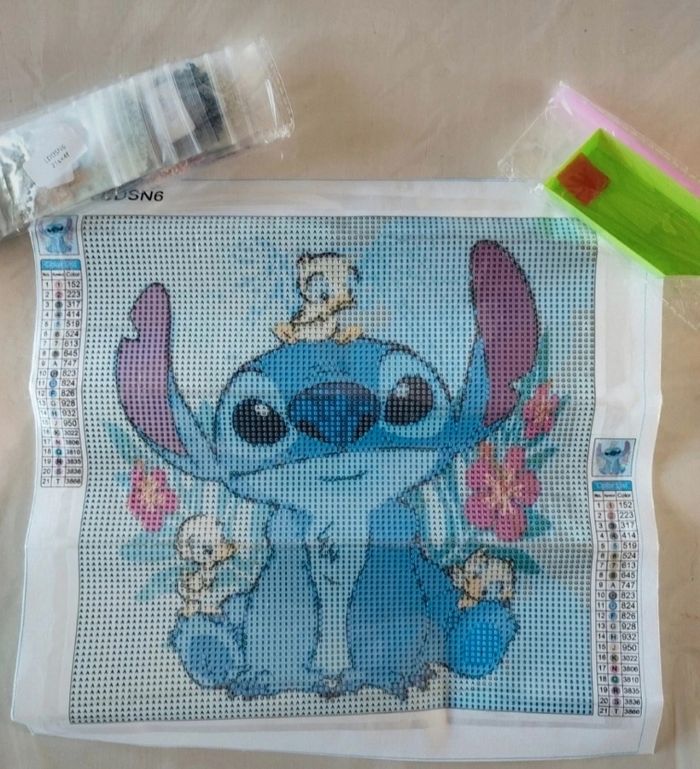 Diamond painting Stitch #A005 - photo numéro 2