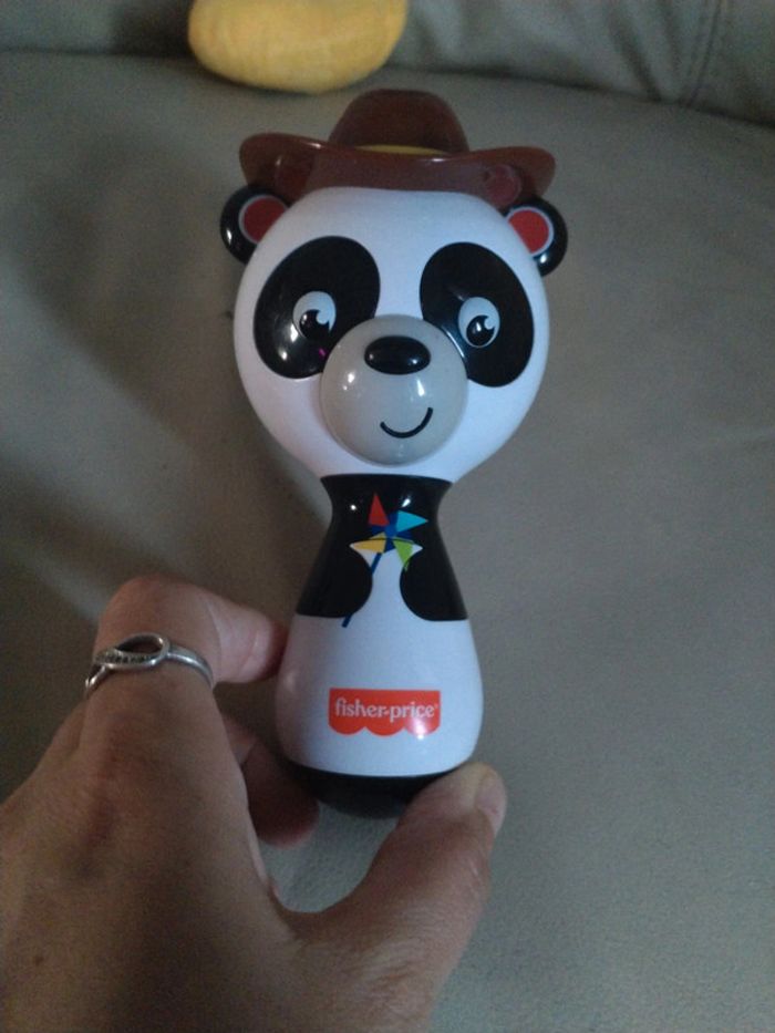 Hochet bébé - Panda - Mattel Fisher Price