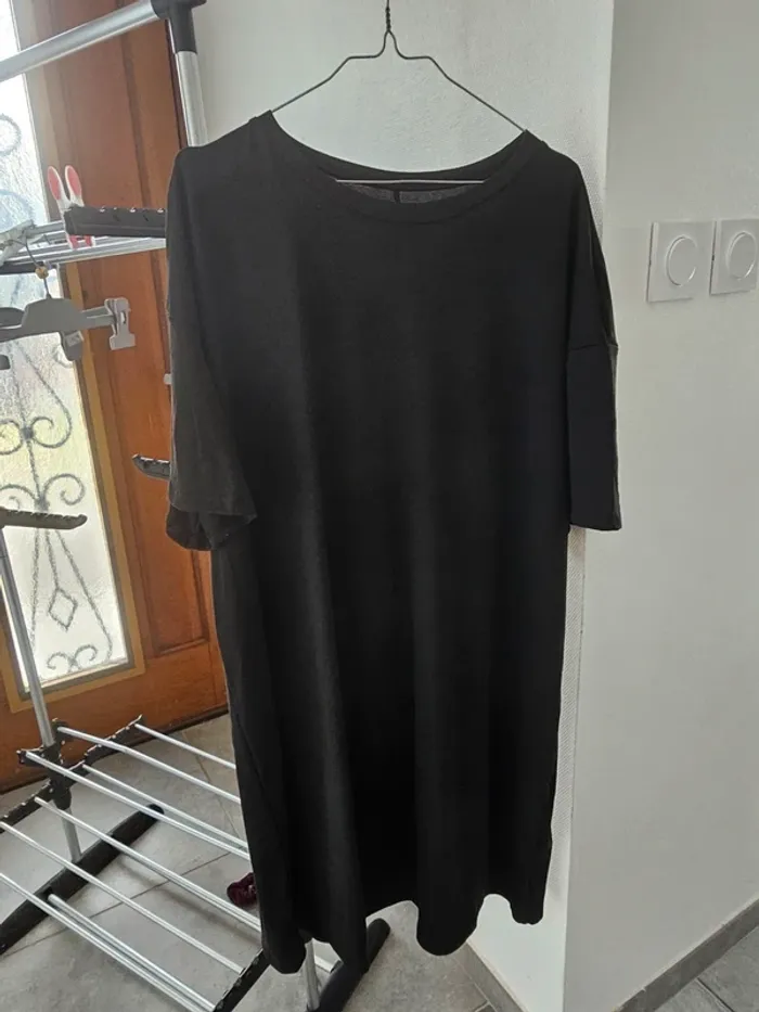 Tee-shirt long/ robe shein 4xl grande taille femme T52 - photo numéro 3