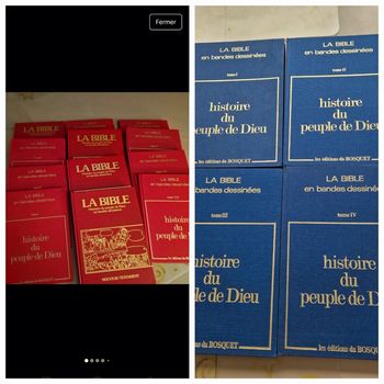 Histoire du peuple de dieu en BD.