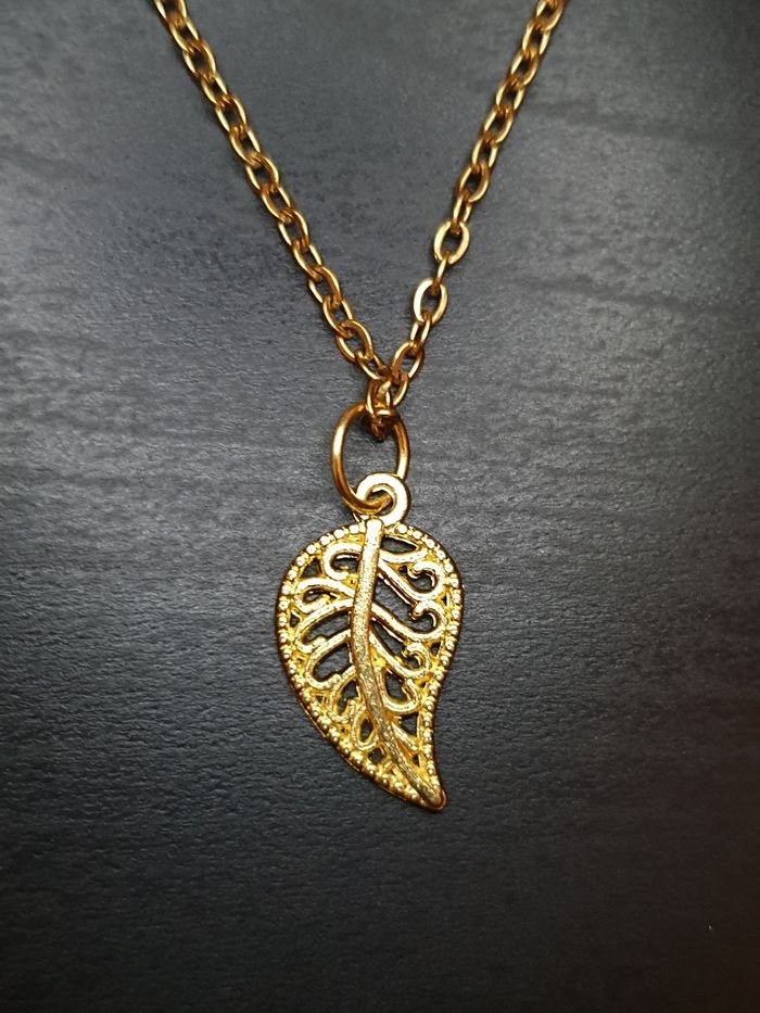 Collier Feuille - photo numéro 2