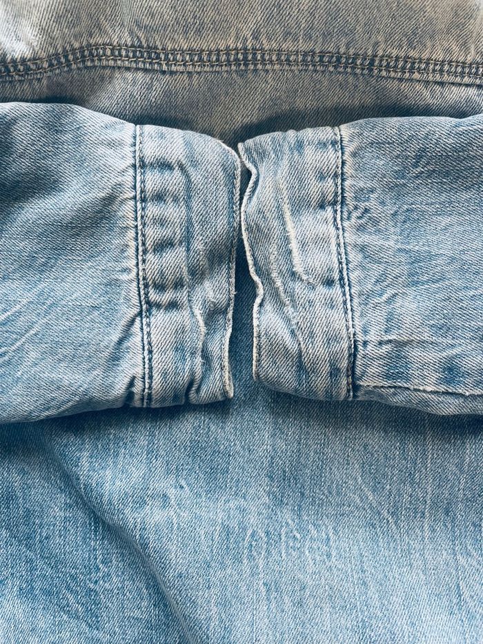 Veste en jean doublée – style casual – très bon état - photo numéro 5