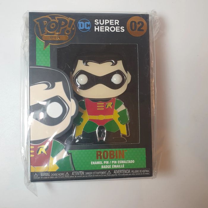 Funko Pop! Pin - DC Super Heroes Robin #02