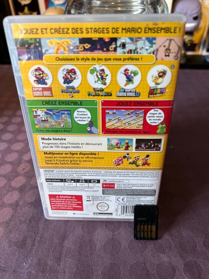 Jeu Nintendo Switch super Mario maker - photo numéro 2