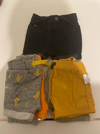 Lots de shorts fille