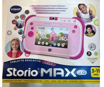 Tablette Storio max 2.0 rose neuve