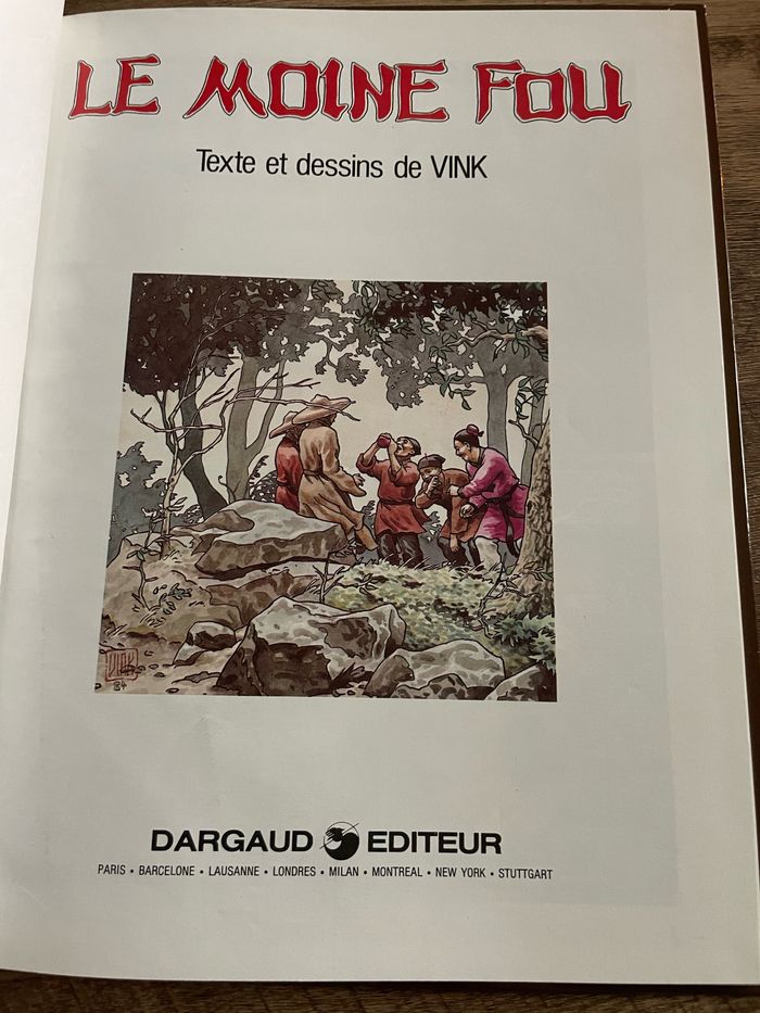 BD le moine fou - photo numéro 5