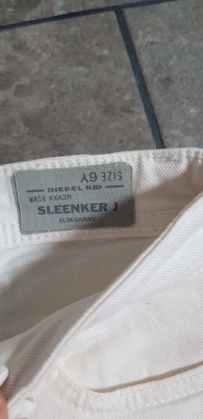 Jolie jeans slim desiel taille 6 ans - photo numéro 4