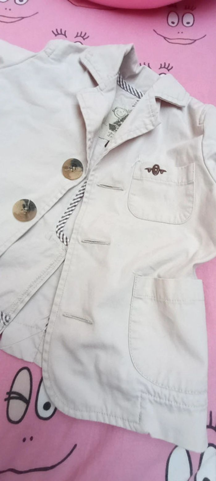 Veste impaire 3 ans beige - photo numéro 19