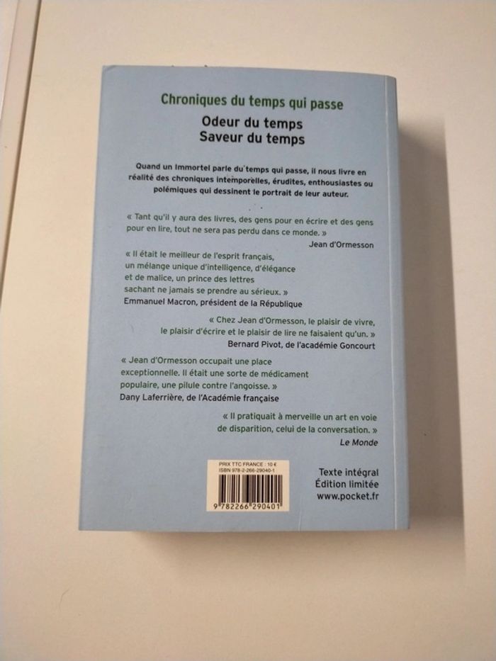 Lot de 2 livres Jean d'Ormesson - photo numéro 2