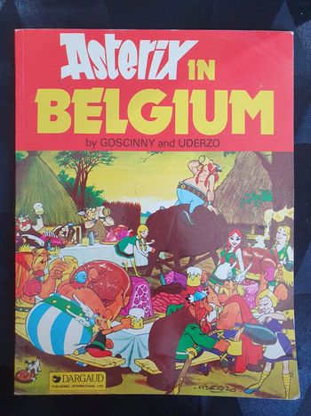 Asterix in belgium en anglais 1984