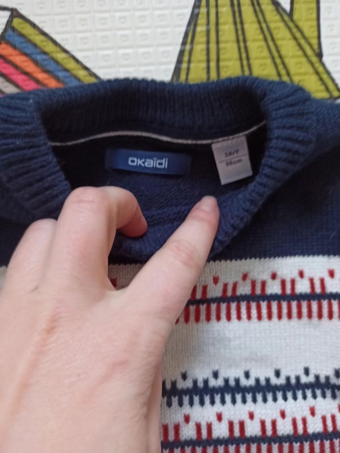 Pull okaidi 3 ans - photo numéro 2