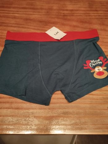 Caleçon de Noël taille L