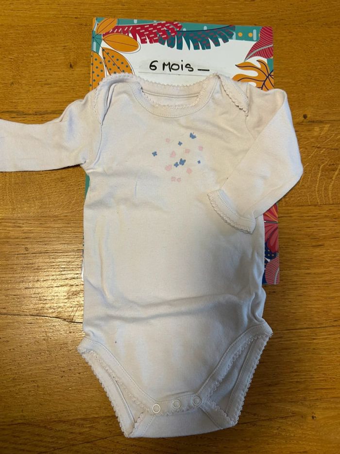Lot de bodies ML fille - 10 pièces - 6 mois - photo numéro 12