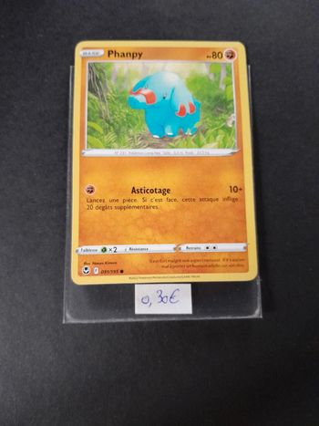 Carte Pokémon Phanpy 91/195