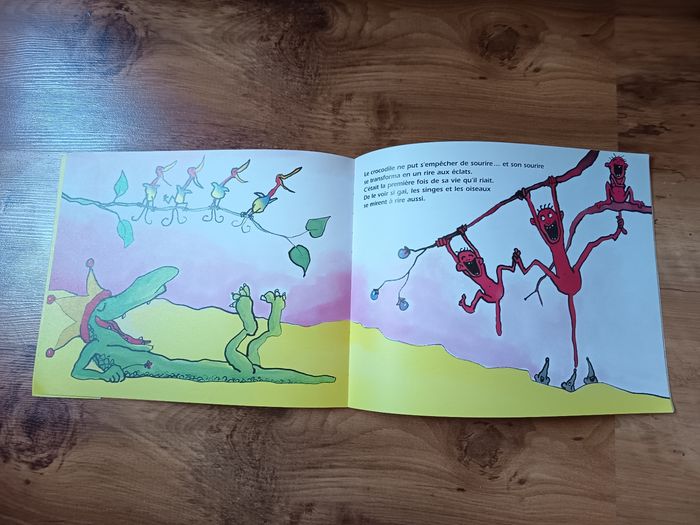 Livre album enfant, Le roi crocodile, École des loisirs - photo numéro 2