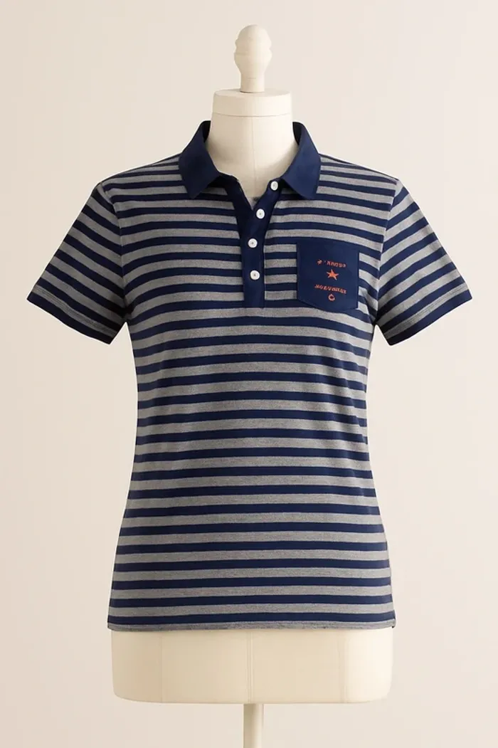 Polo femme rayé Burton – Taille 3 (correspond à M)
