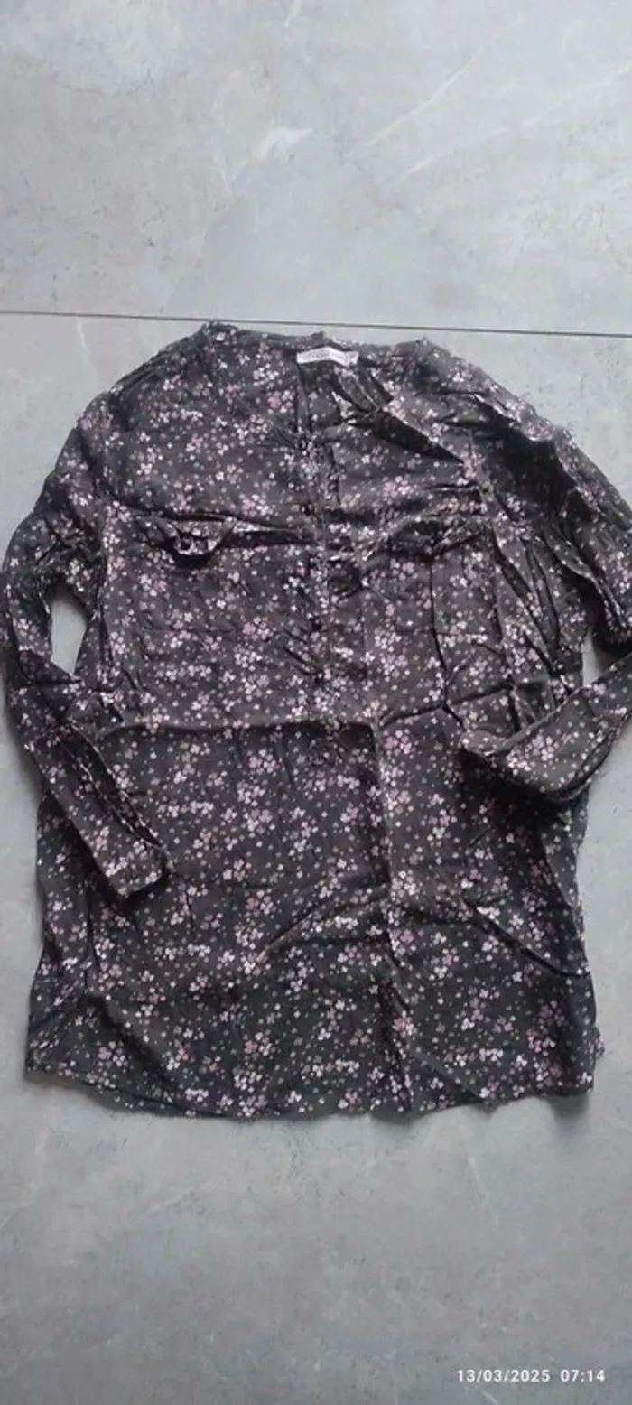 👚 Chemise femme – Taille 38 – Style casual chic 100% viscose