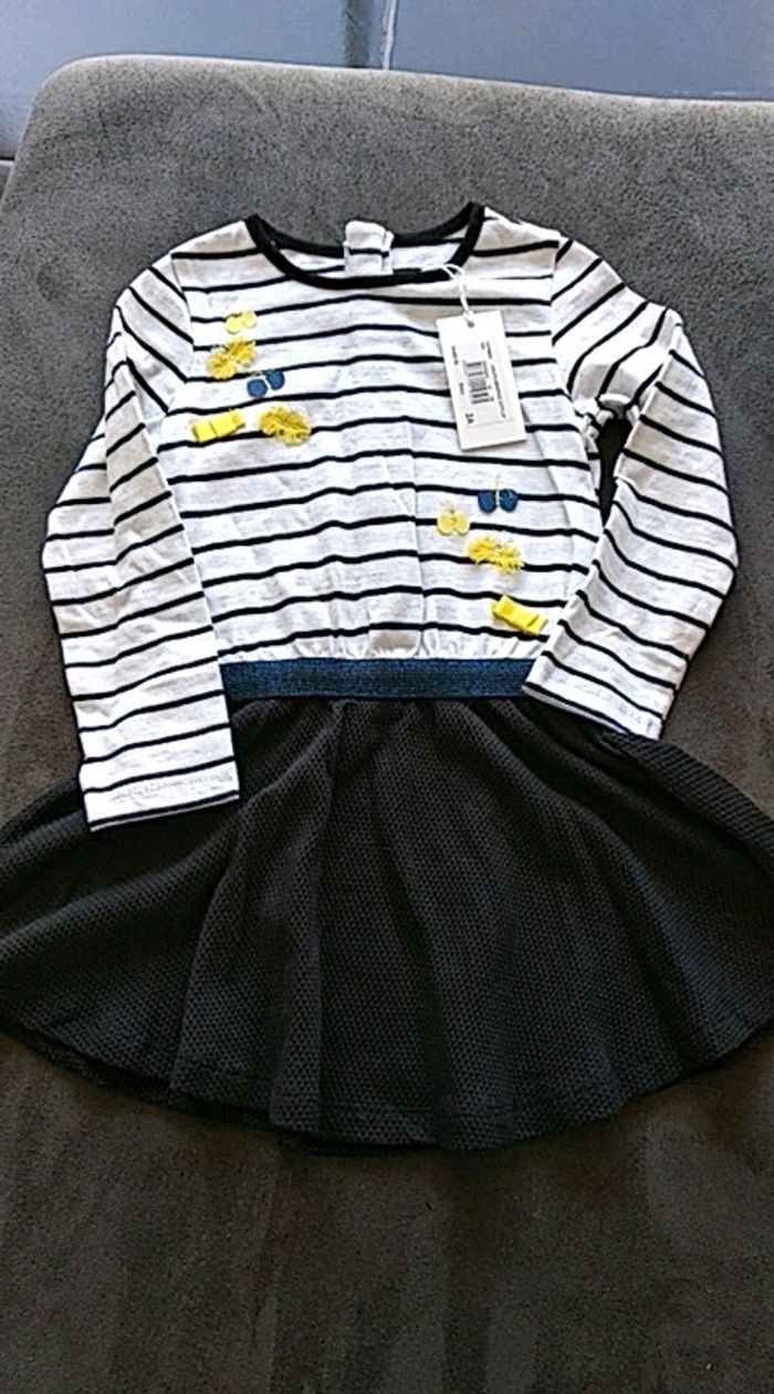 Robe marinière catimini 2 ans