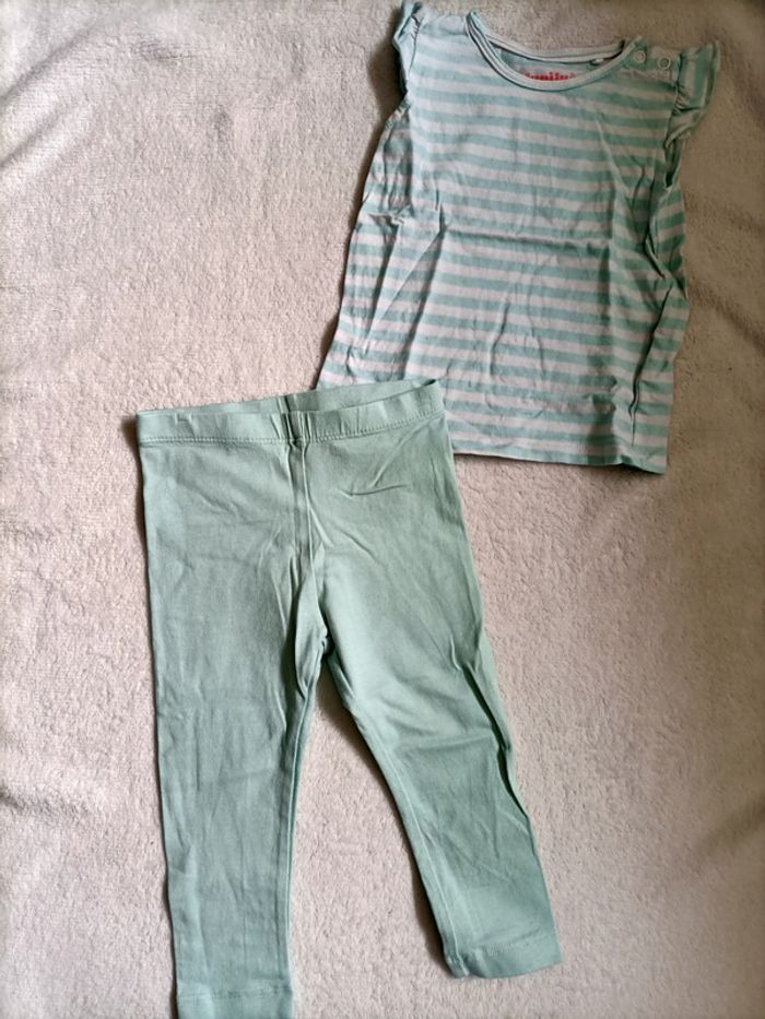 Ensemble fille printemps 12 mois
