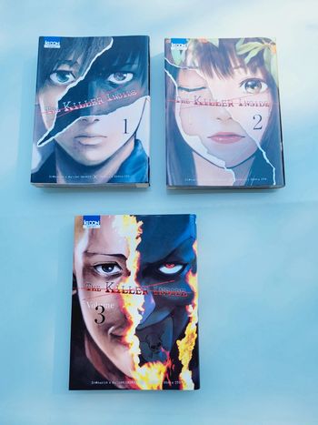 Tome 1 à 3 manga The Killer Inside
