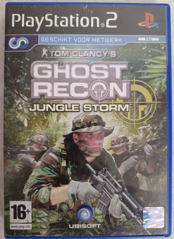 Tom Clancy's Ghost Recon Jungle Storm PS2 - Bon état, PAL Version NL (Néerlandais)