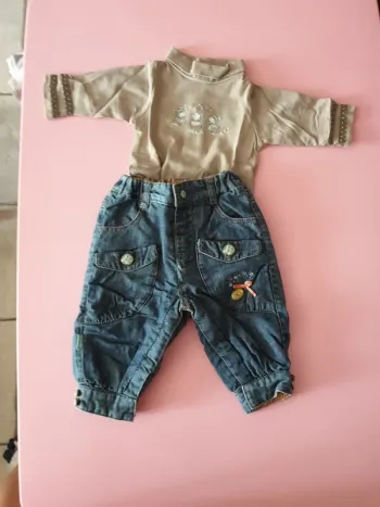 Ensemble hiver fille 3 mois sergent major
