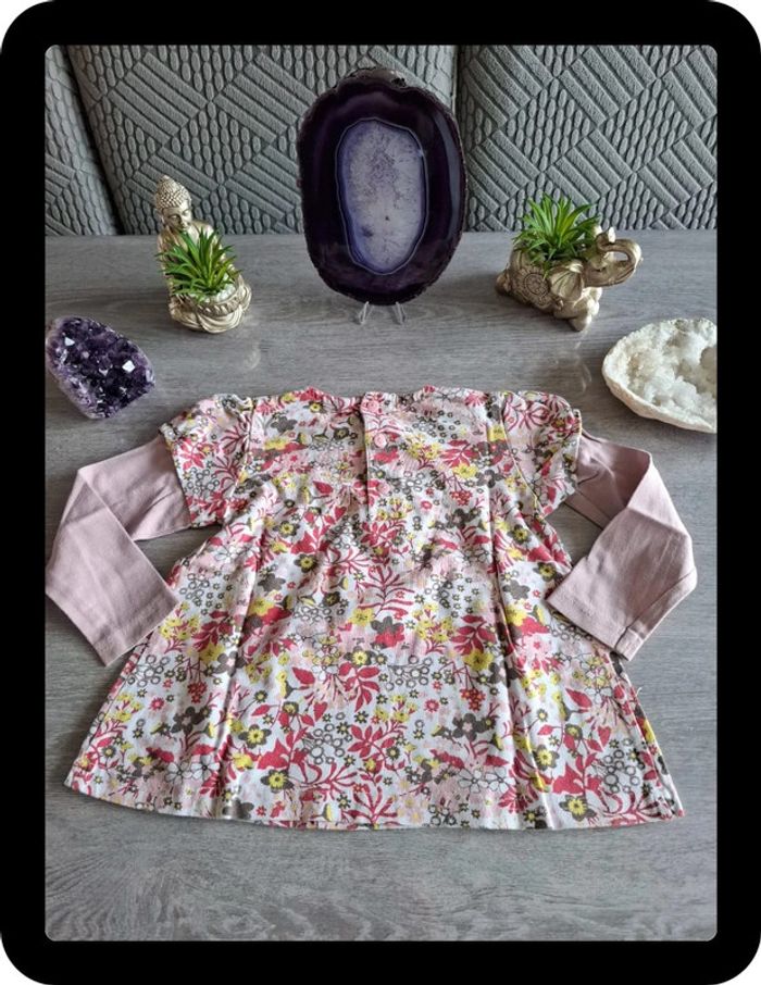 Blouse fleuri 23 mois - photo numéro 4