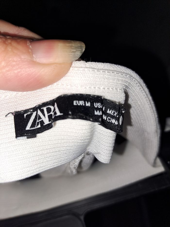 Pantalon blanc taille m - photo numéro 3