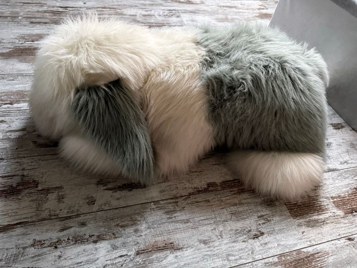 Chien peluche 90cm bobtail - photo numéro 4