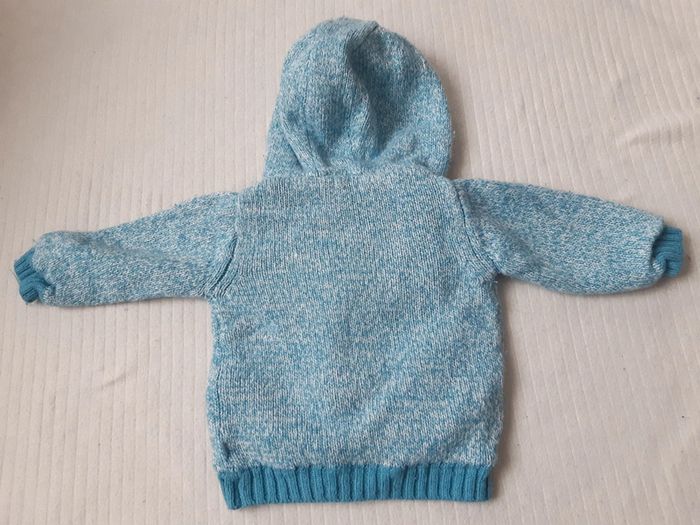 Gilet zippé à capuche Obaïbi 18 mois - photo numéro 5