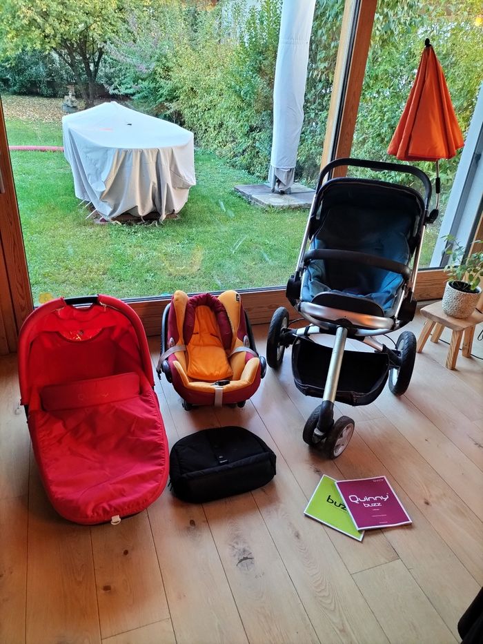 Poussette Quinny Buzz trio