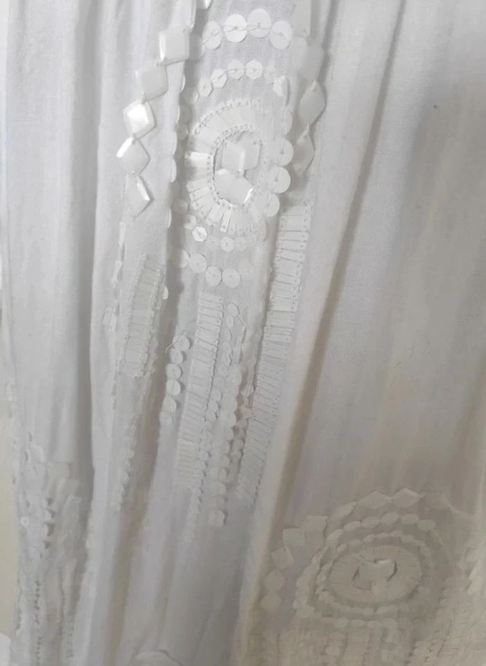 Tunique blanche Taille M - photo numéro 3
