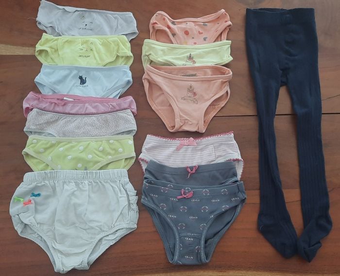 Lot culottes + collant 2/3ans