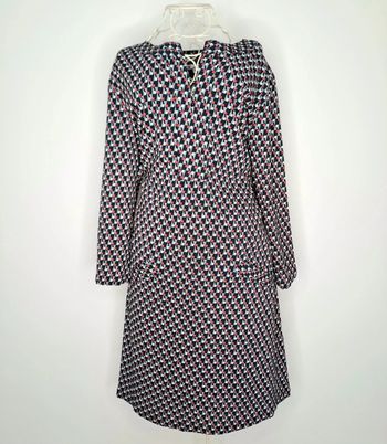 Robe rouge et grise 40