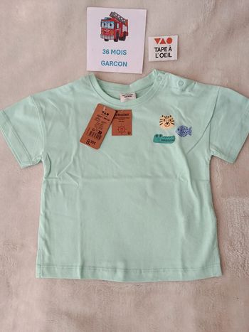 T-shirt neuf 36 mois Tape à l'oeil