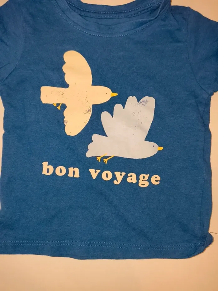 T-shirt été Primark 9 mois excellent état - photo numéro 2