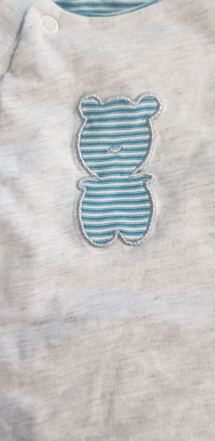 🍀Ensemble gris et bleu bebe🍀 - photo numéro 4