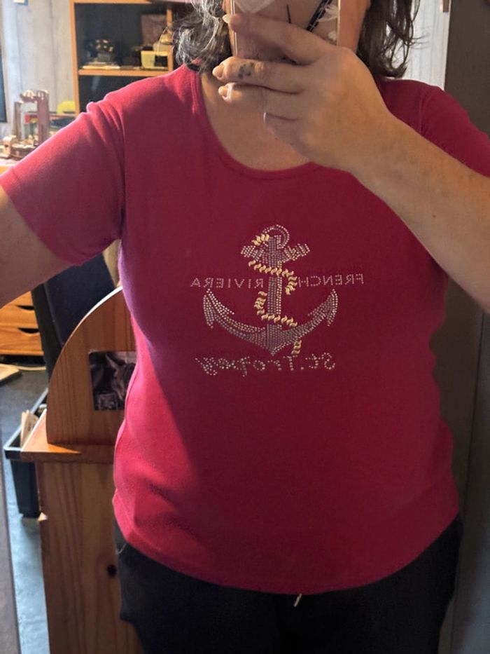 tee shirt Saint Tropez - photo numéro 4