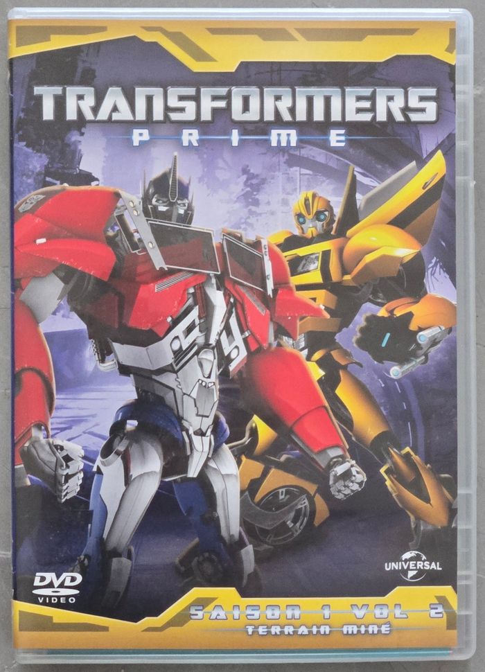 Transformers Prime Terrain Miné (Saison 1 Volume 2) Dvd d'occasion en très bon état - photo numéro 2