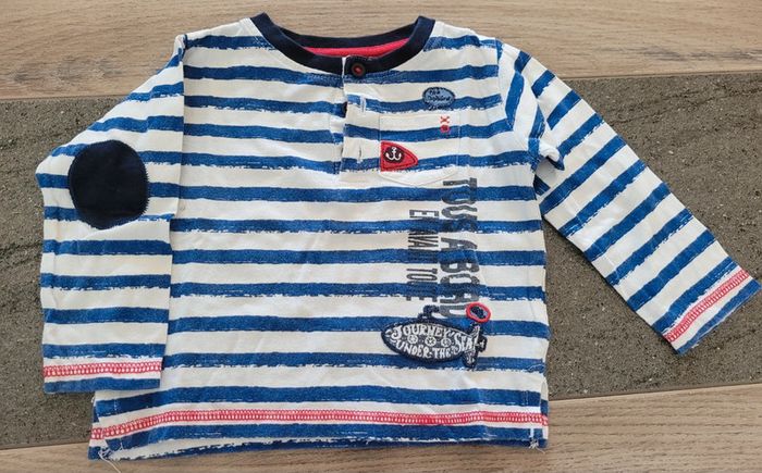 Tee-shirt manches longues- tissaia 12 mois