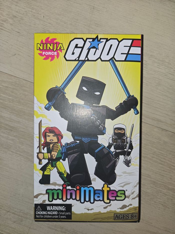 Coffret Gijoe neuf minimates ninja force
