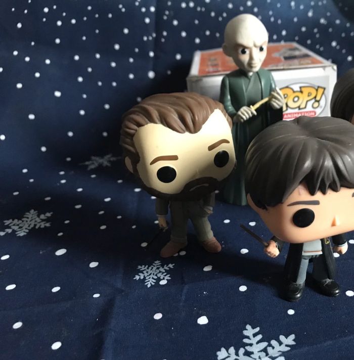 Lot de 3 figurines Harry Potter 2 Funko Pop et 1 figurine Voldemort - photo numéro 2