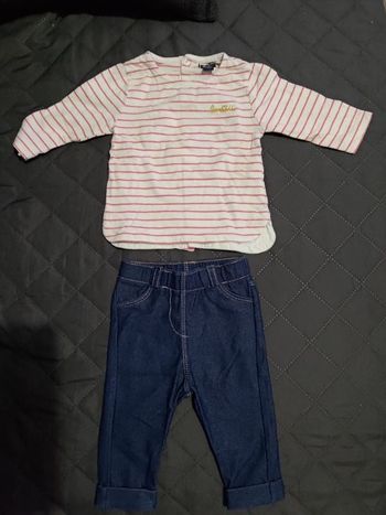 Ensemble taille 3 mois marque Kiabi