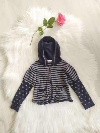 Gilet zip à capuche Orchestra 3 ans en coton