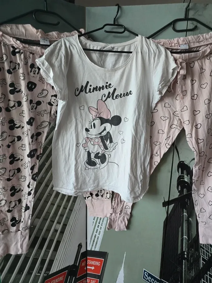 Pyjama 3 pièces Disney Minnie & Mickey – Taille L - photo numéro 8