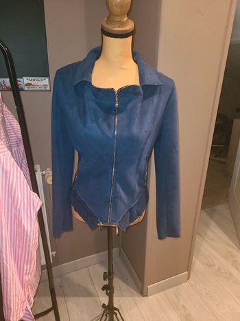 Veste suédine