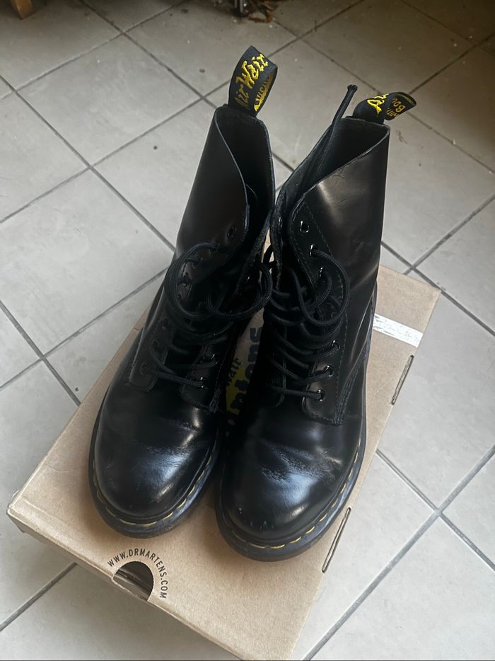 Chaussure bottines Dr. Martens cuir noir - Taille 37