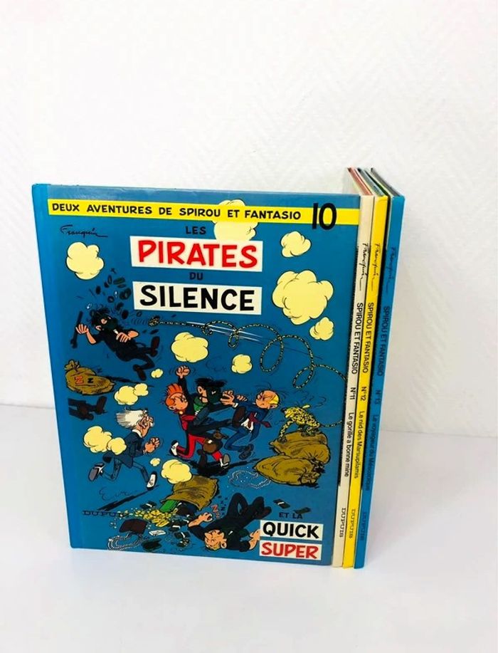 Spirou et Fantasio tome 10,11,12,13 - photo numéro 2