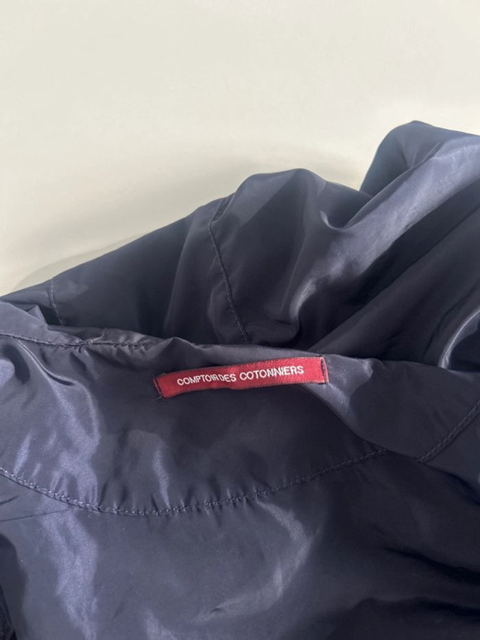 Veste coupe-vent bleu marine – Comptoir des Cotonniers – Taille 40 - photo numéro 5